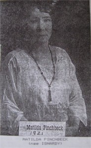 Matilda Pinchbeck (nee Isnadry)