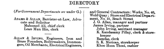 Directory James Irving &amp; John